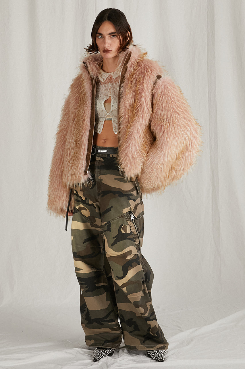 CAMO Zip Cargo Pants - SALE