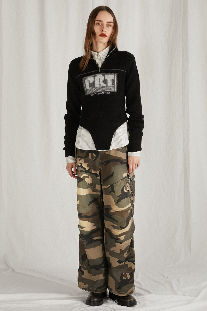 CAMO Zip Cargo Pants - SALE