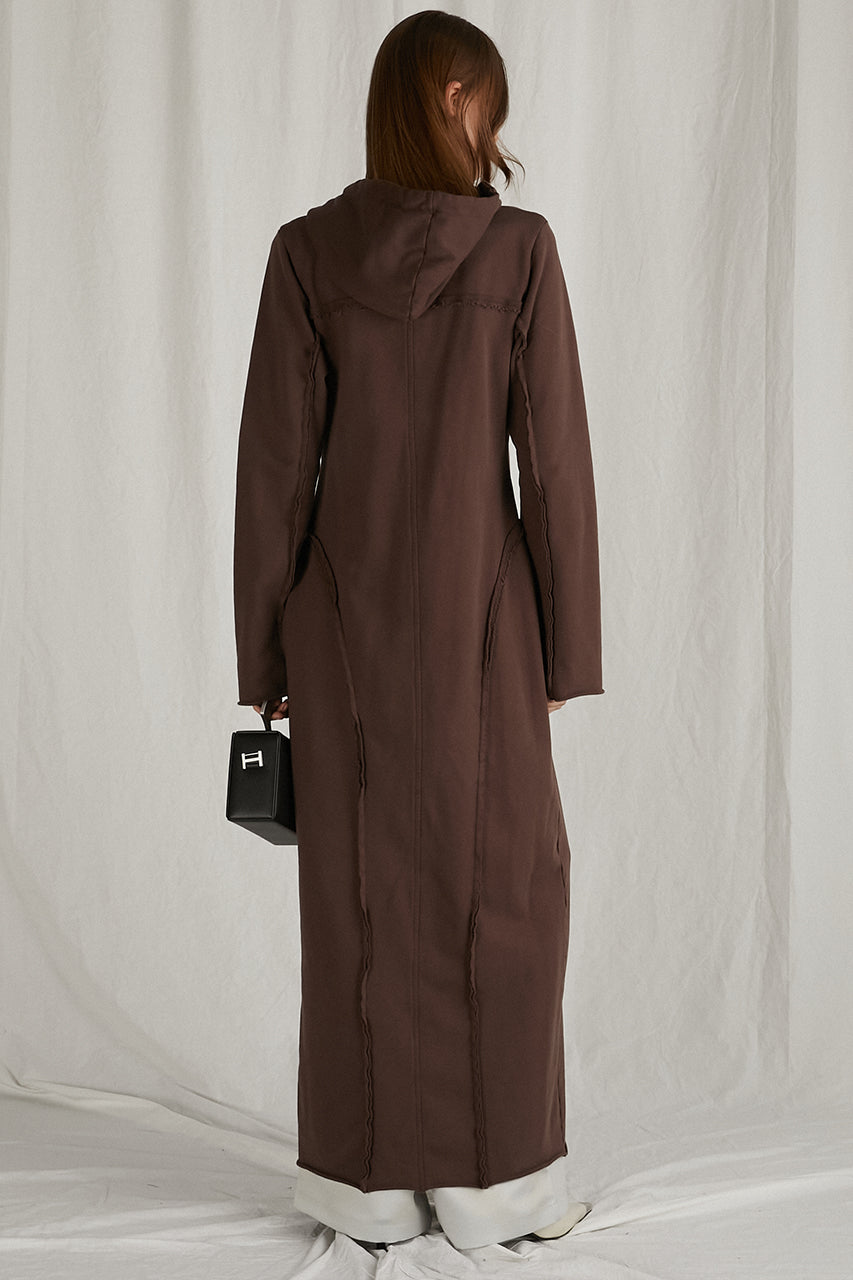Zip Hood Sweatshirt One Piece - SALE