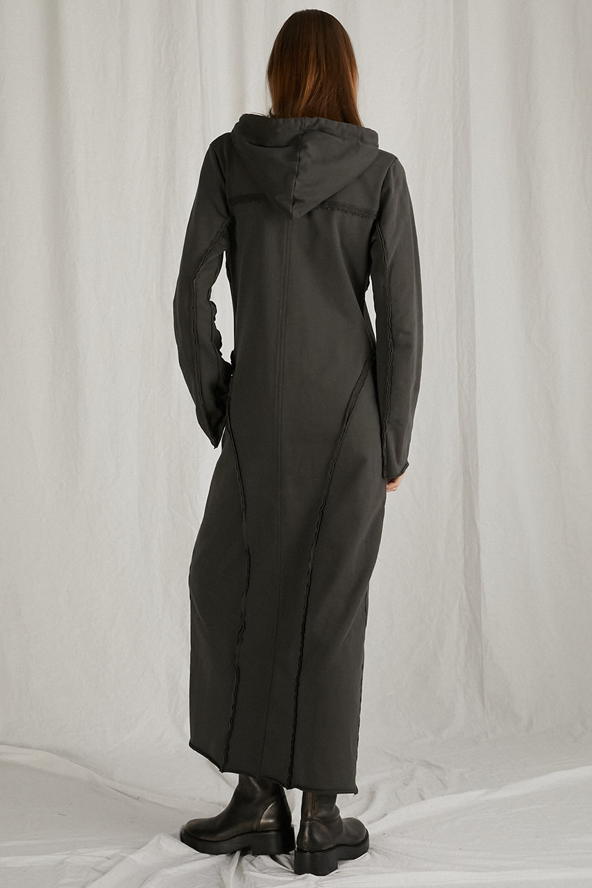 Zip Hood Sweatshirt One Piece - SALE