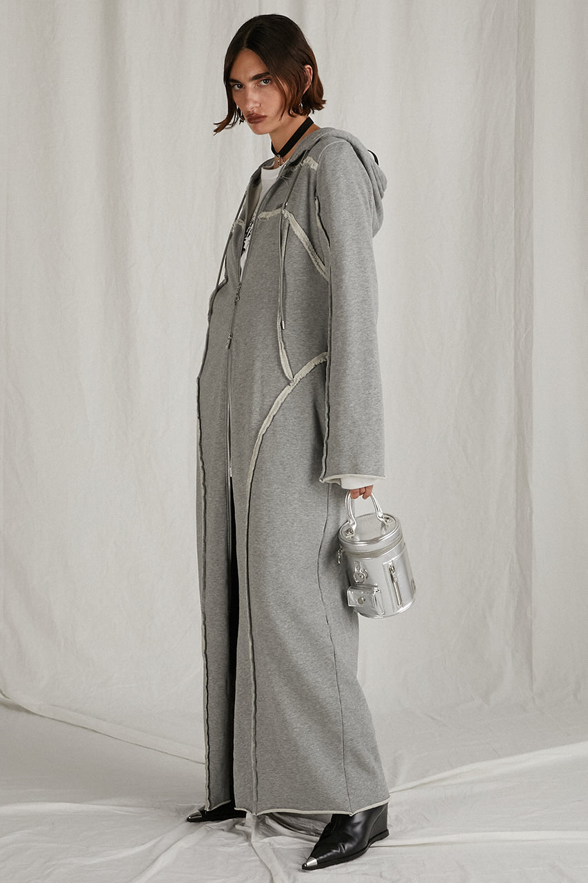 Zip Hood Sweatshirt One Piece - SALE