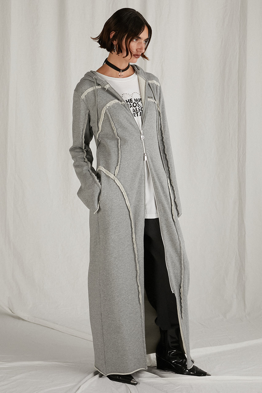 Zip Hood Sweatshirt One Piece - SALE