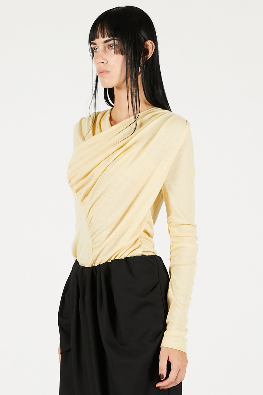 Drape Cross-Over Top
