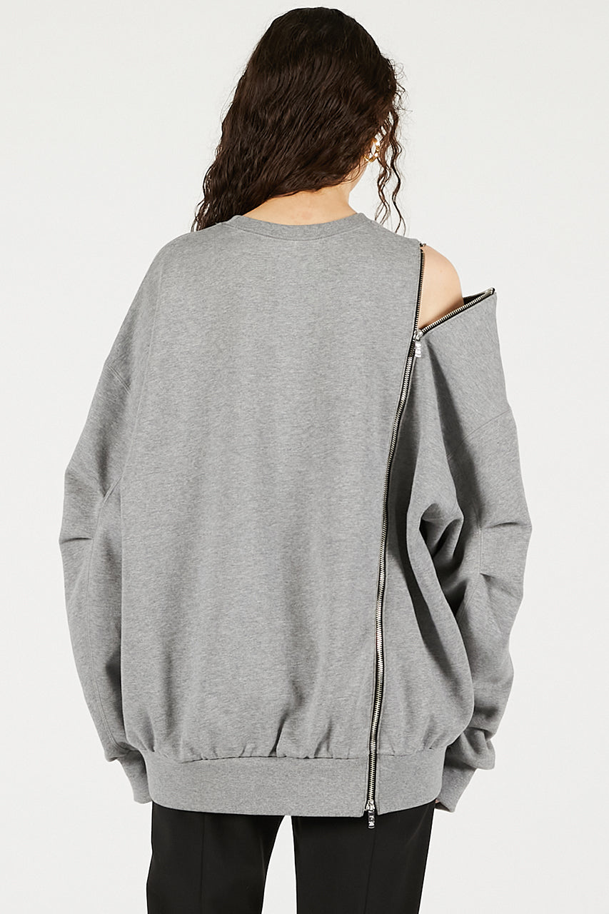 Oversized Zipper Sweatshirt - 2025 WINTER