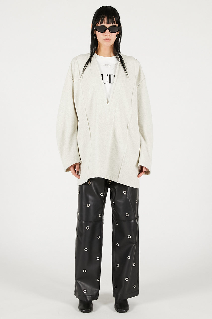 Eyelet Vegan Leather Pants - PRE ORDER