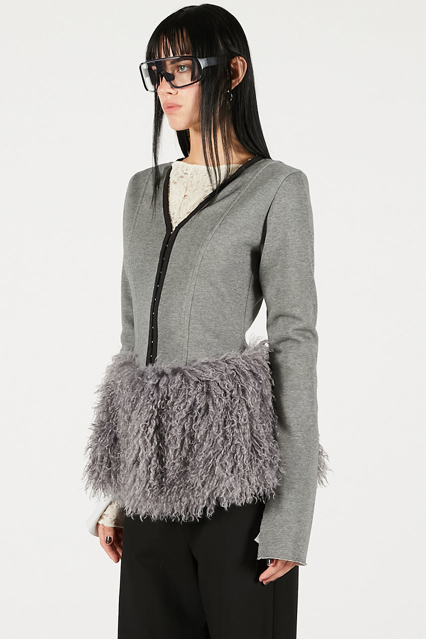 Far Hem Hook Eye Top