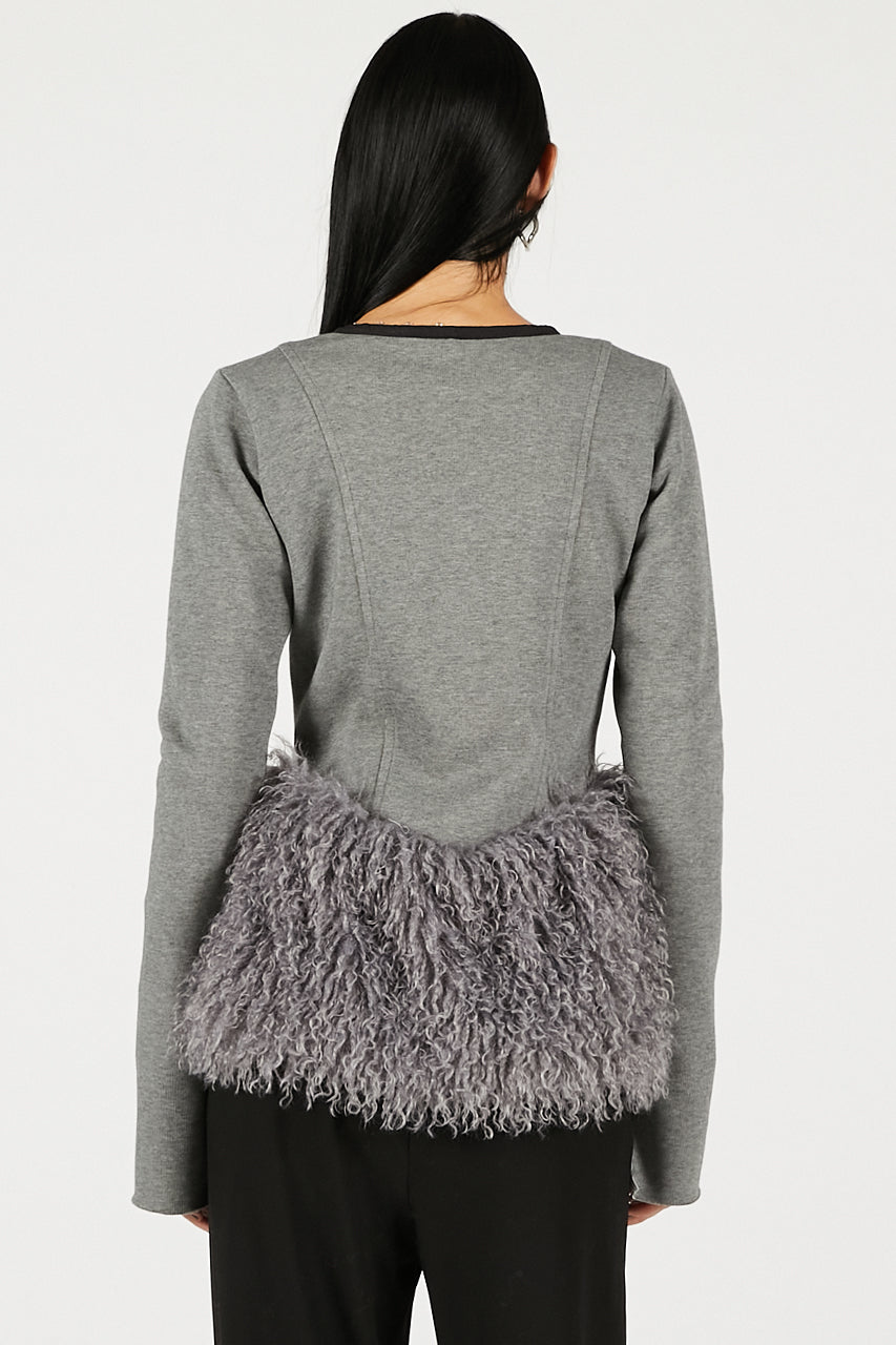 Far Hem Hook Eye Top