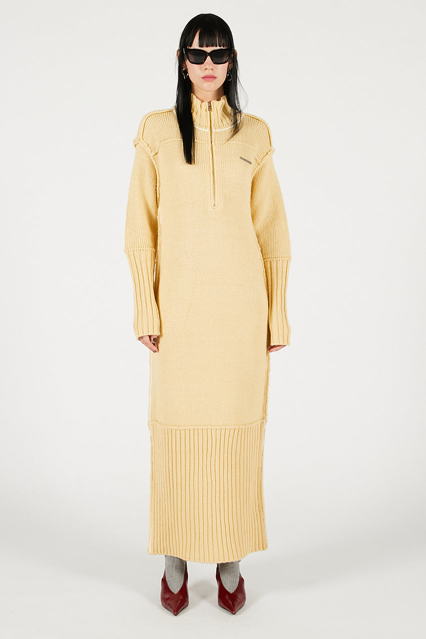 Front Zip Knit One-Piece - 2025 WINTER