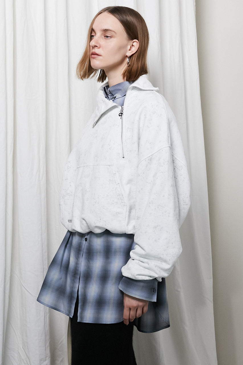 Asymmetry Zip Sweatshirts