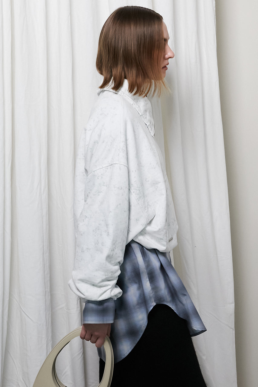 Asymmetry Zip Sweatshirts