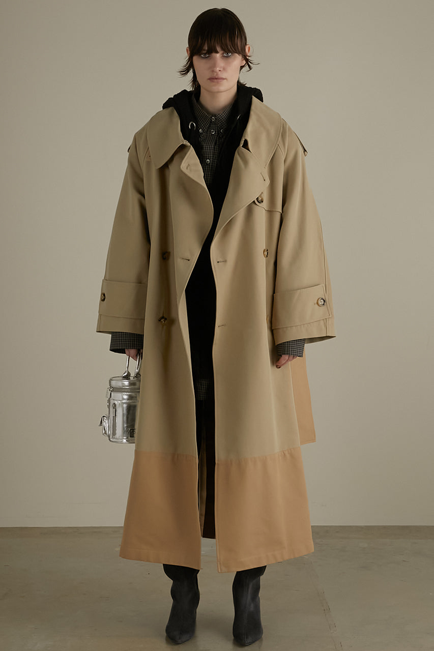 todayful》 Over Trench Coat - トレンチコート