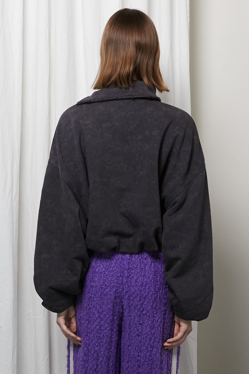 Asymmetry Zip Sweatshirts