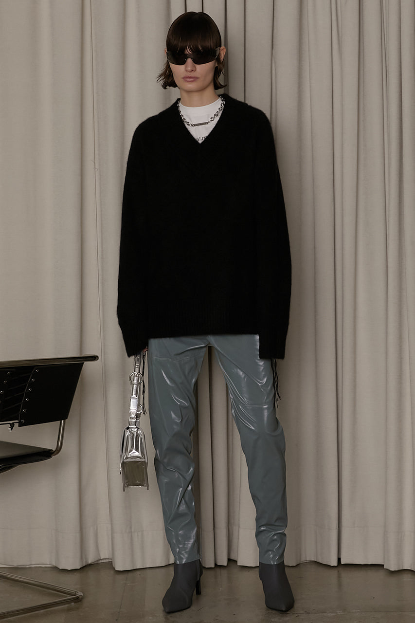 Leather Like Slim Pants - SALE
