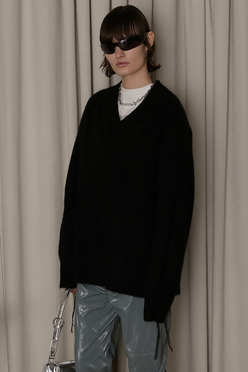 Fox Over Knit Top