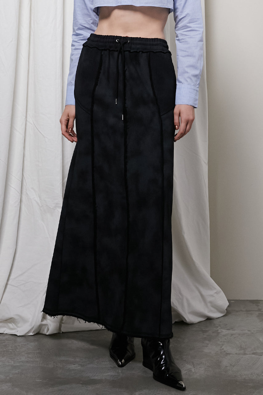 Outseam Sweatshirt Maxi Skirt