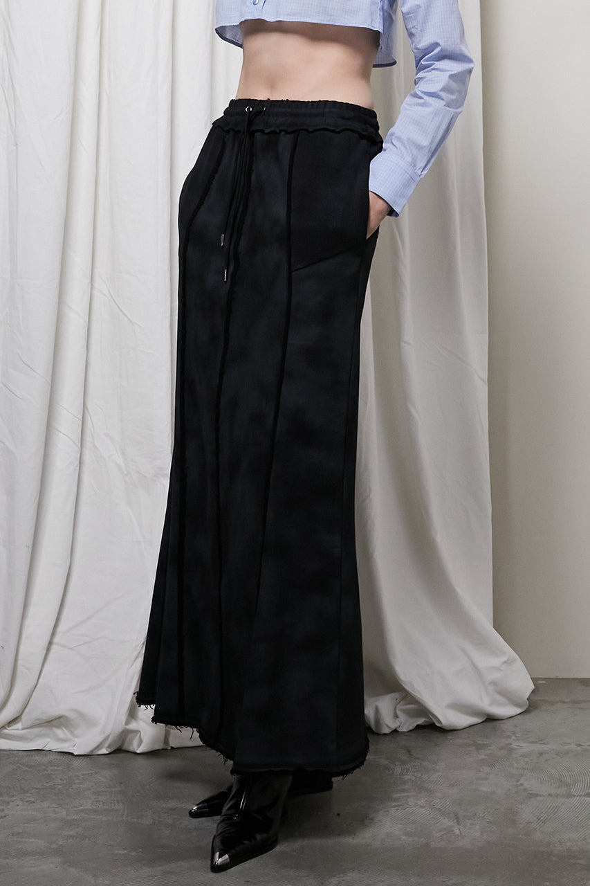 Outseam Sweatshirt Maxi Skirt