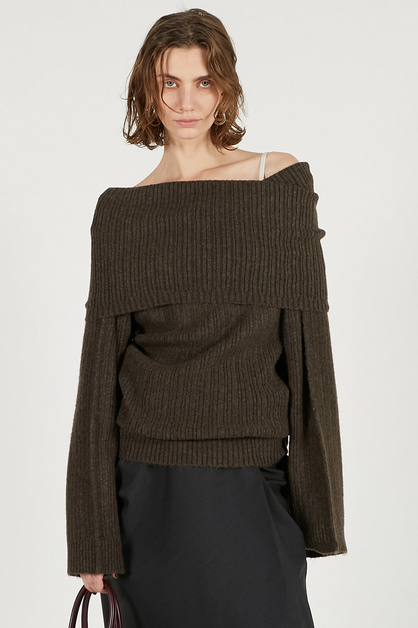 Off-Shoulder Knit - SALE