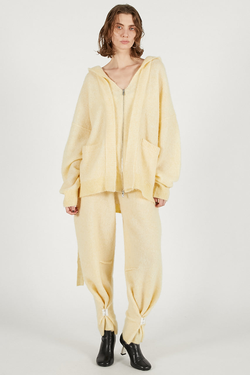 Hooded Zip Cardigan - 2025 WINTER