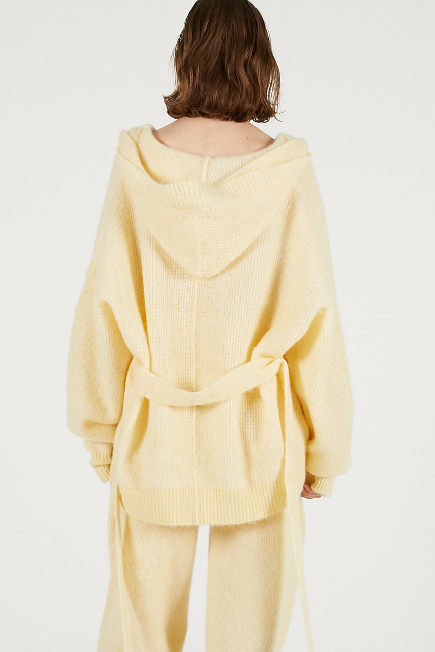 Hooded Zip Cardigan - 2025 WINTER