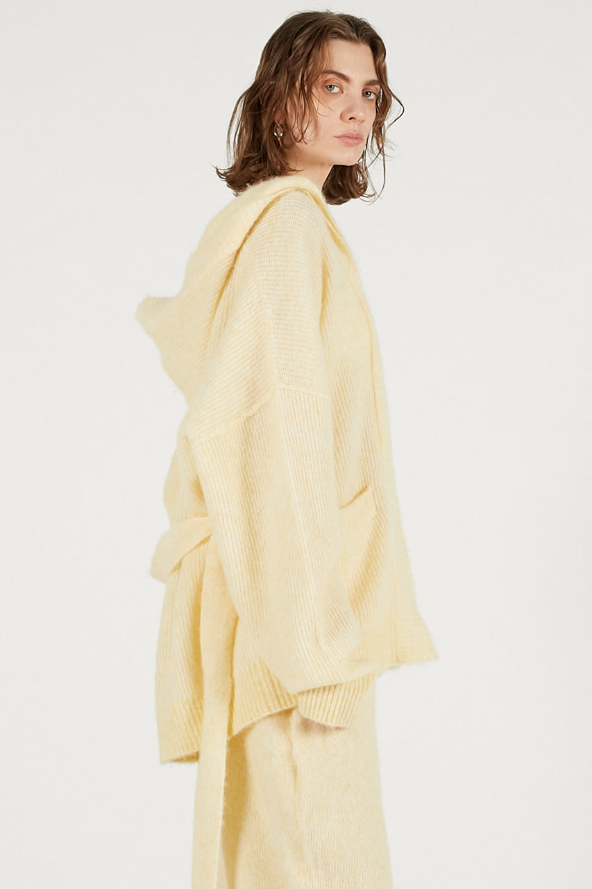 Hooded Zip Cardigan - 2025 WINTER