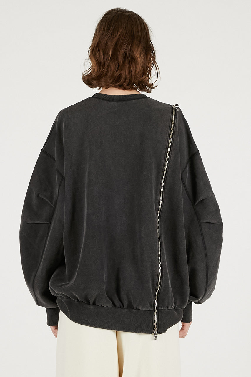 Oversized Zipper Sweatshirt - 2025 WINTER