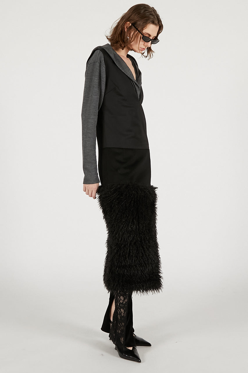 Block Dress Black