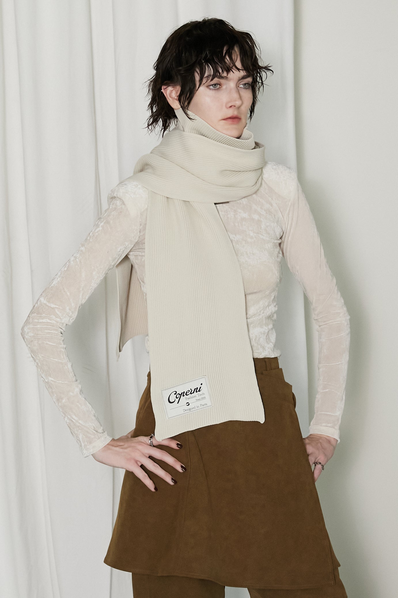 Knitted Collar Scarf - SALE