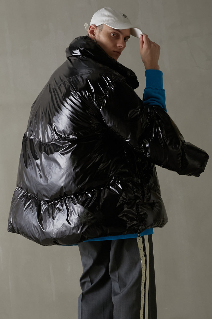 Glossy Over Down Jacket