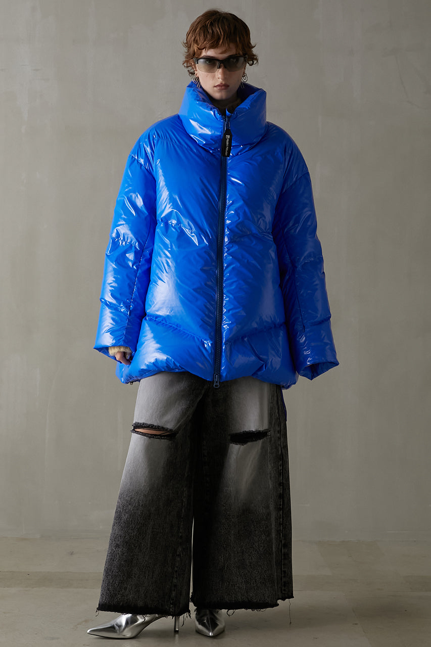 Glossy Over Down Jacket