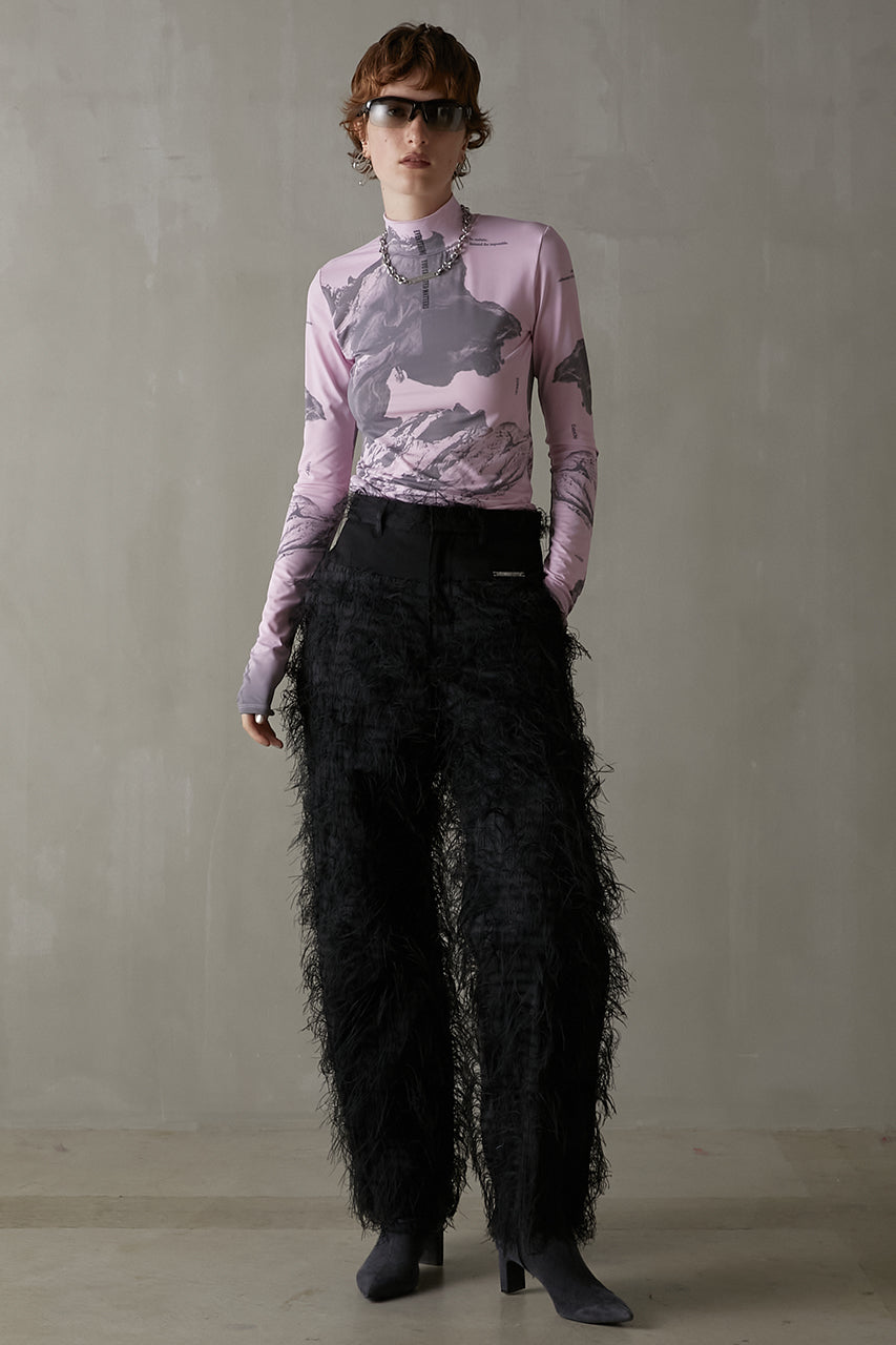 Multi Fabric Pants - SALE