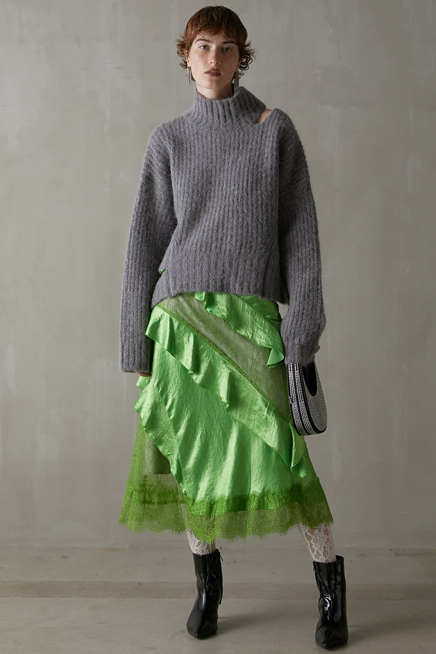 Shaggy Slit Knit
