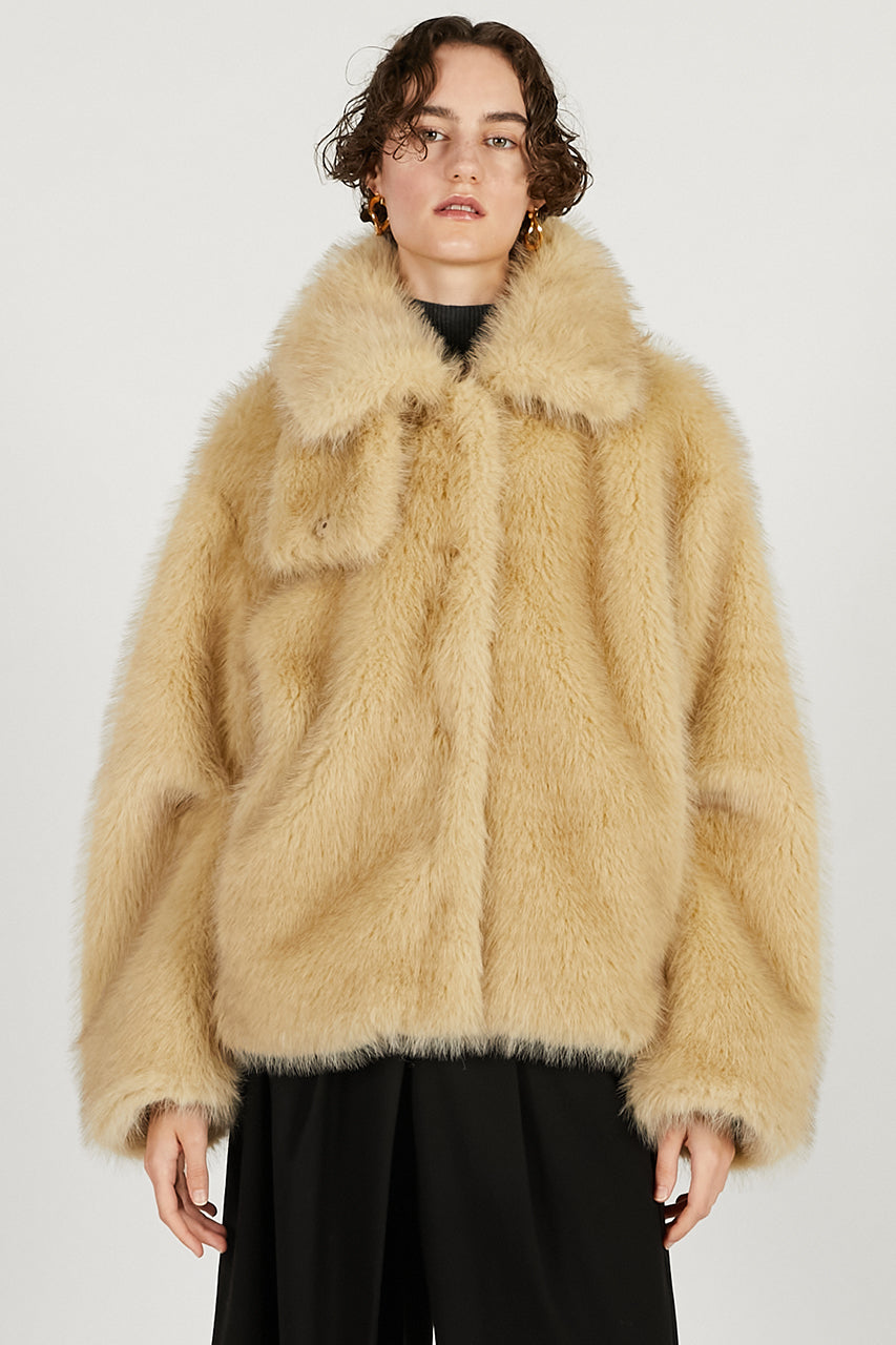 Faux Fur Short Coat - 2025 WINTER