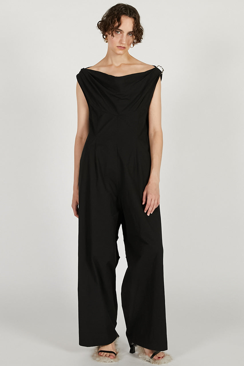 Drape Balloon Jumpsuit - SALE