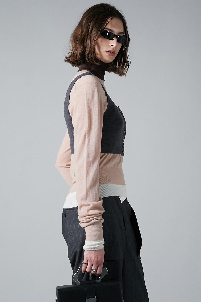 Layered Color Block Knit - SALE