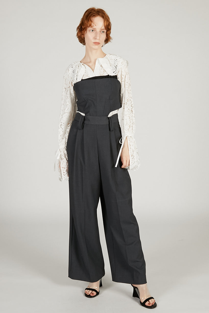 Side Cutout Combination Dress - SALE