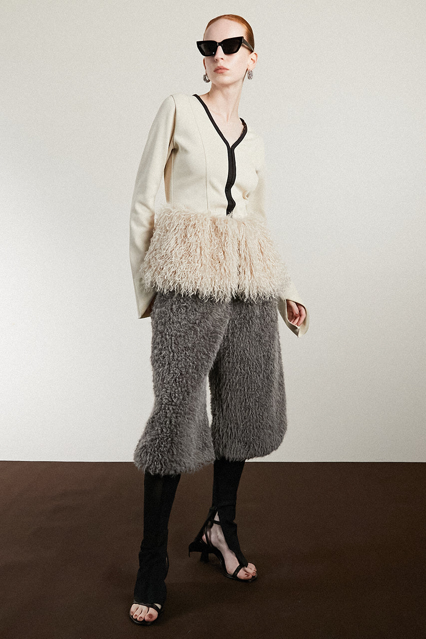 Far Hem Hook Eye Top