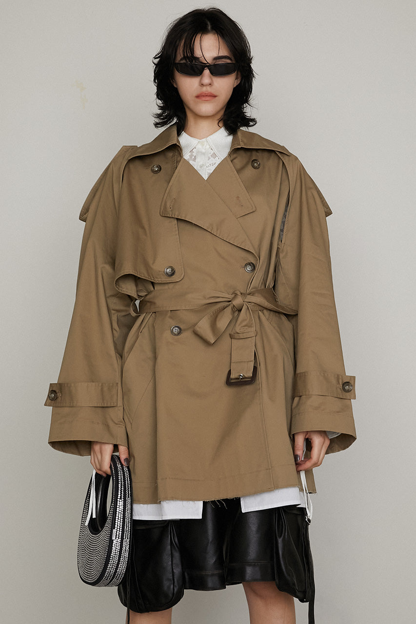 Cut-out Trench Coat - SALE