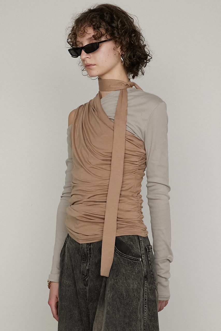 One Shoulder Layered Top - SALE