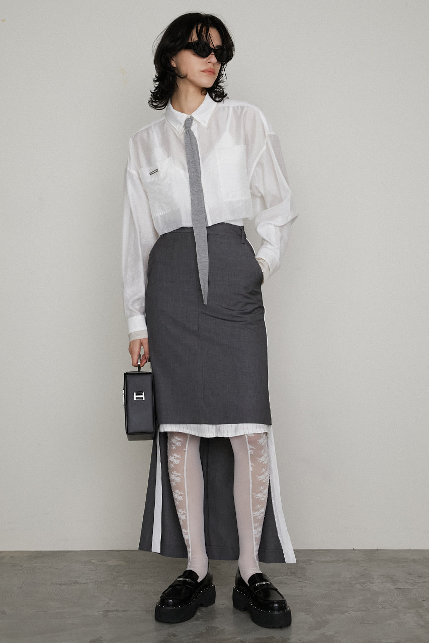 Midi Train Skirt - SALE