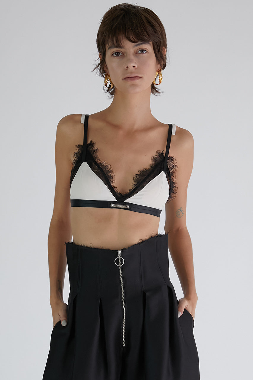 Lace Trim Bra