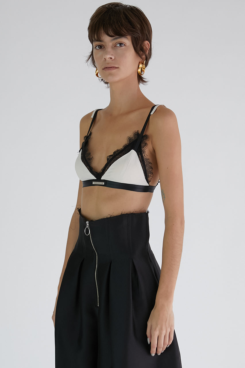 Lace Trim Bra