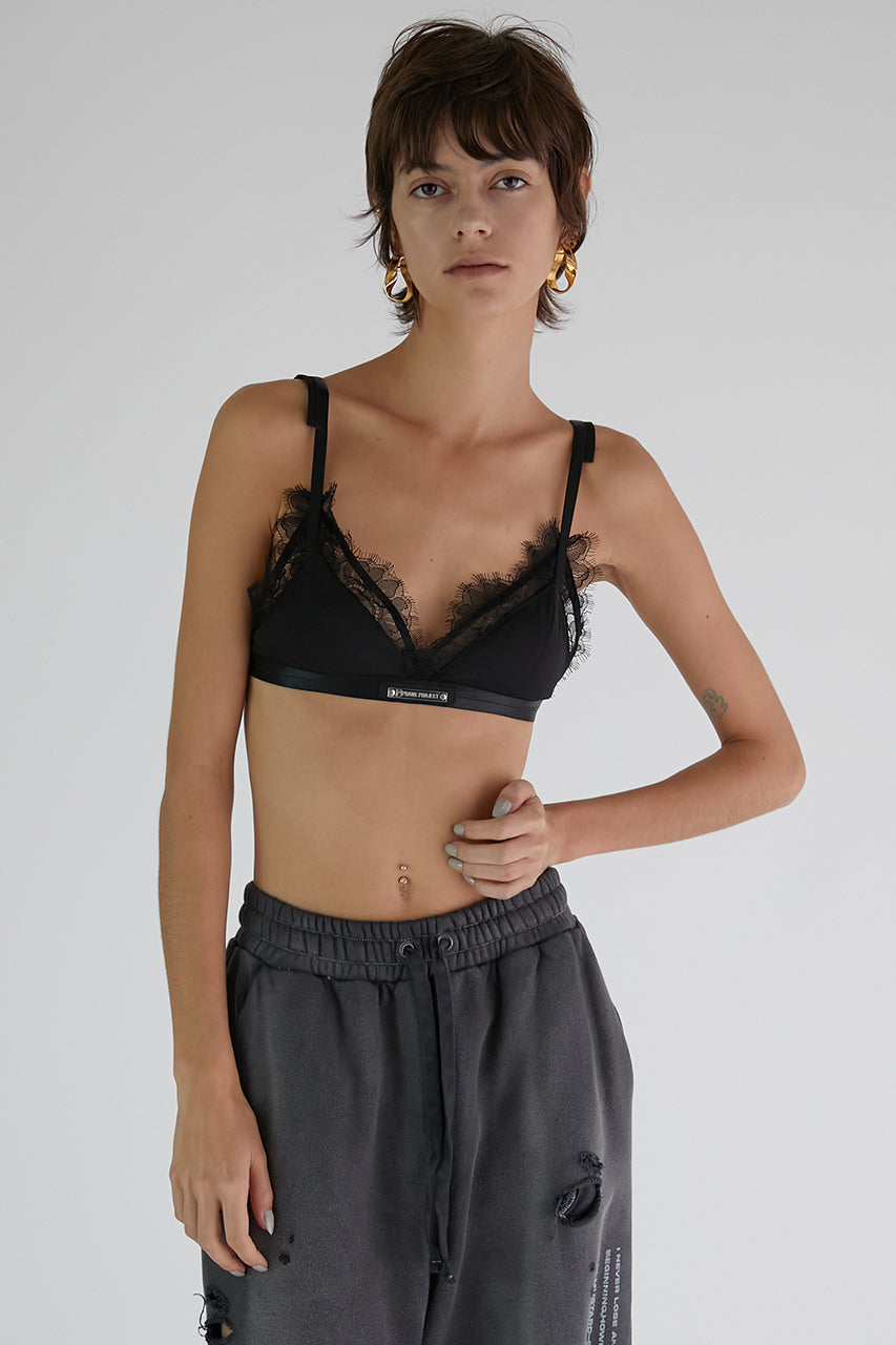 Lace Trim Bra
