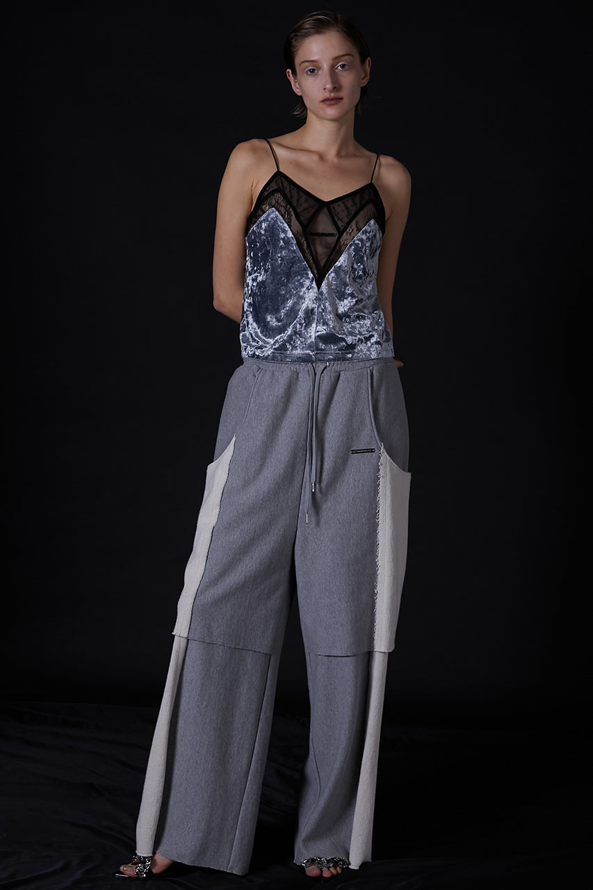 Crushed Velour Lace Camisole - SALE
