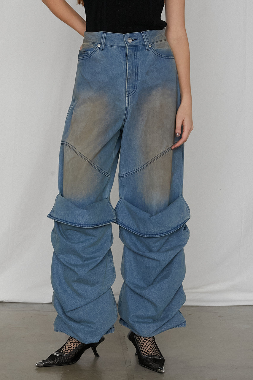 Faux Boots Denim