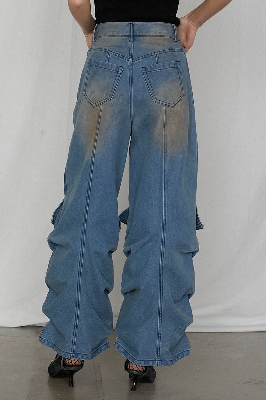 Faux Boots Denim