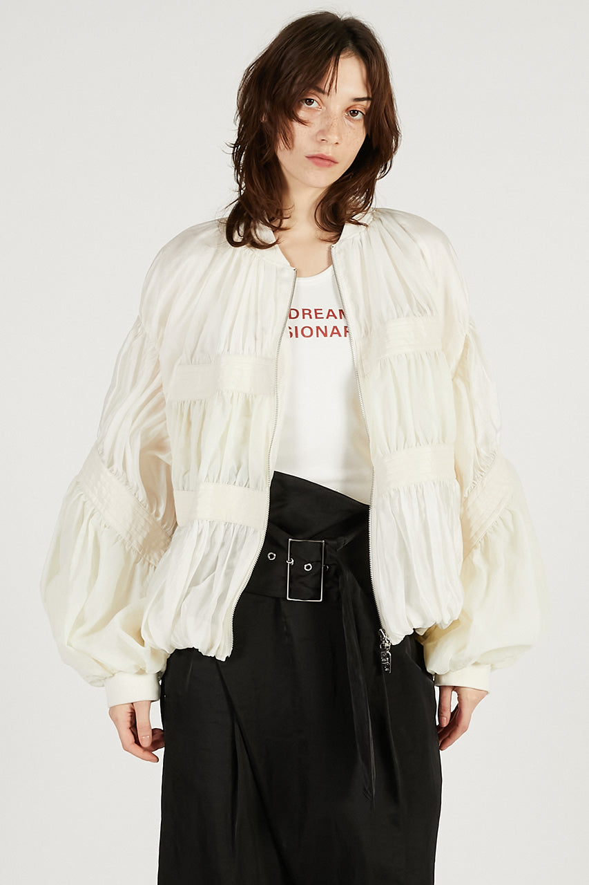 Shear Volume Blouson