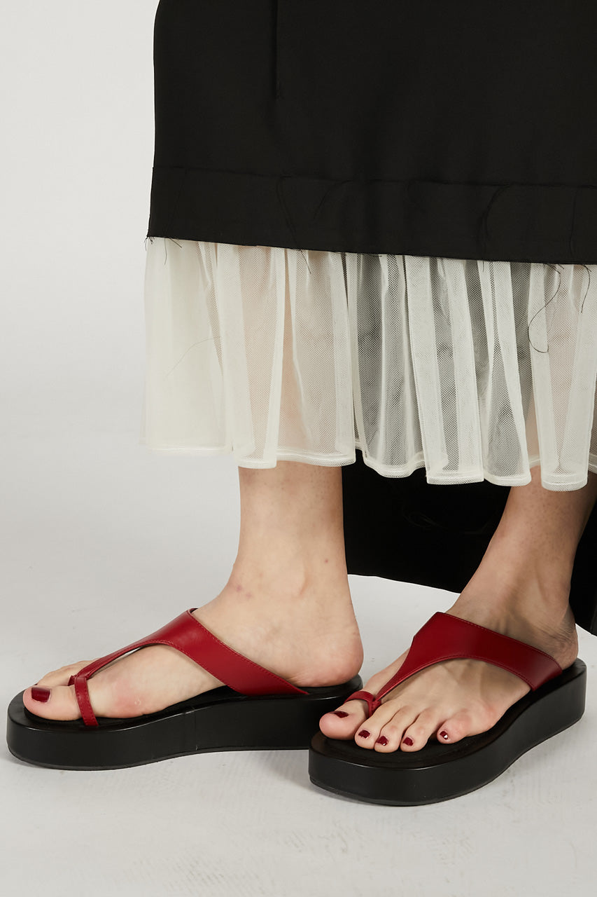 Platform Tongs Sandals - 2026 SPRING