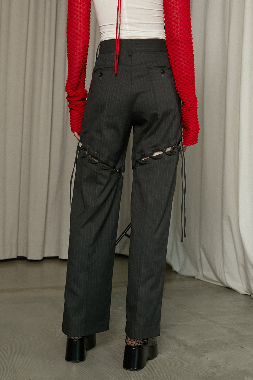 Lace-Up Tailored Pants - SALE