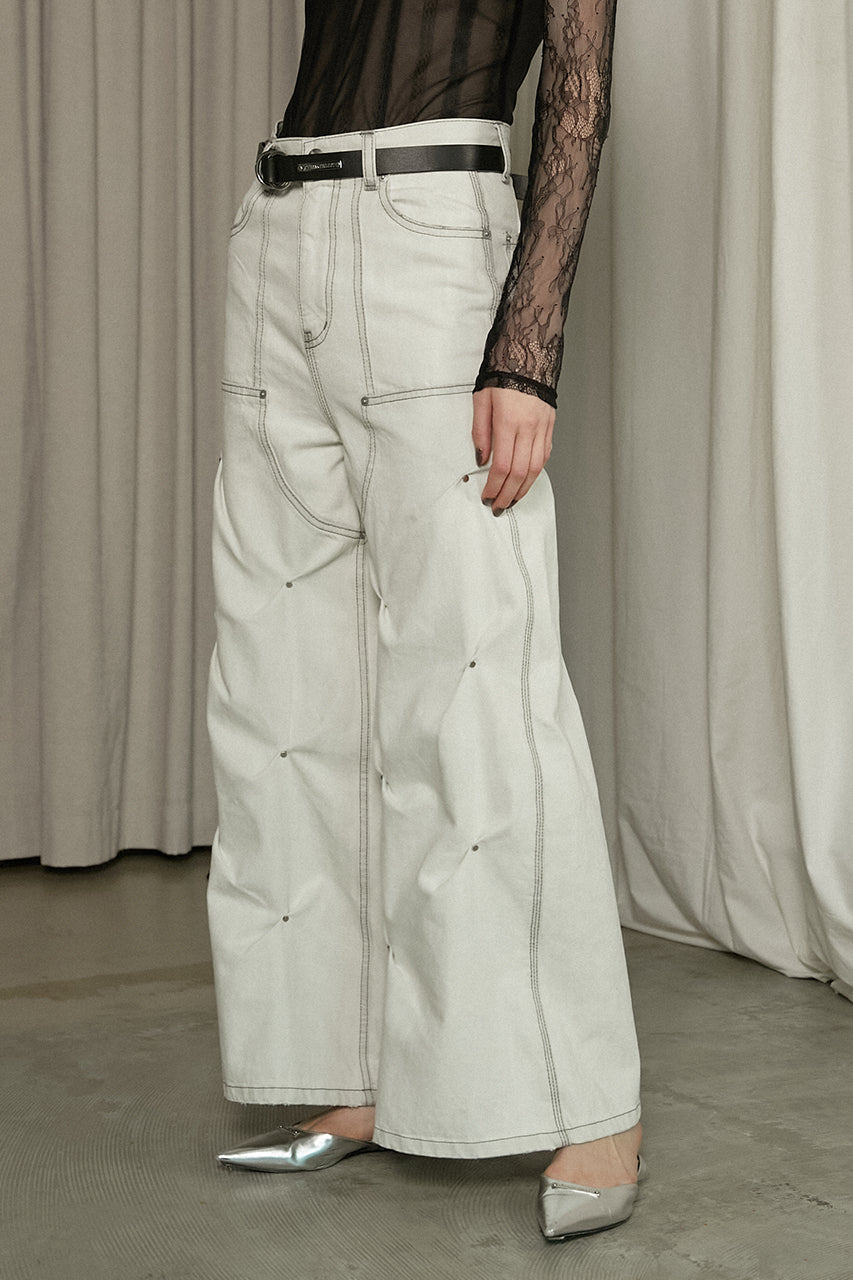 Studs Denim Pants
