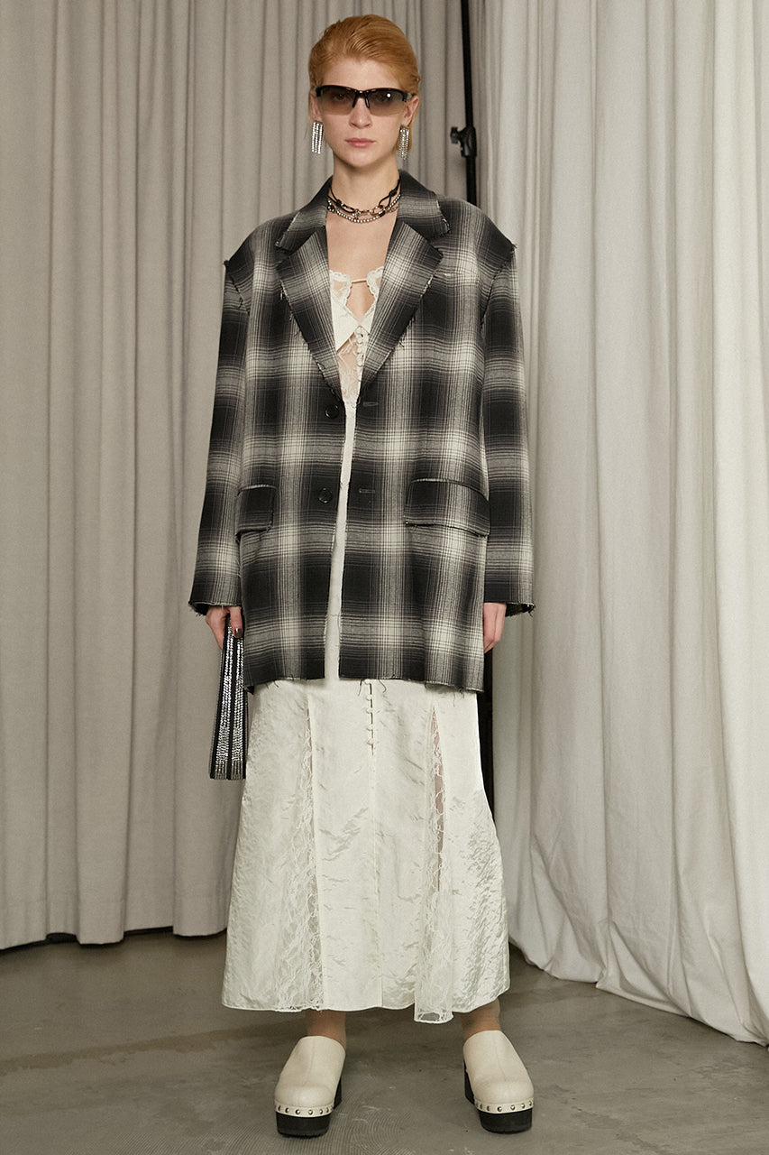 Raw Edge Oversized Jacket - SALE